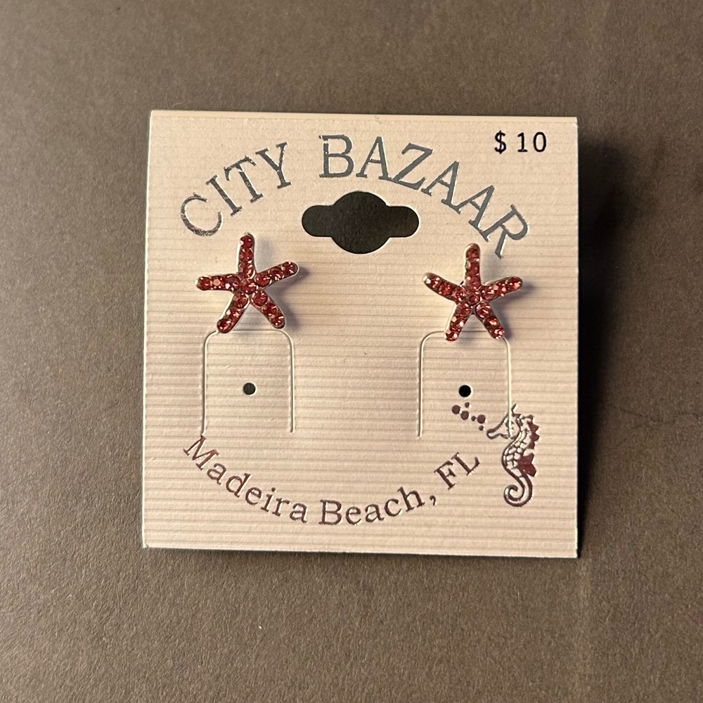 Starfish earrings